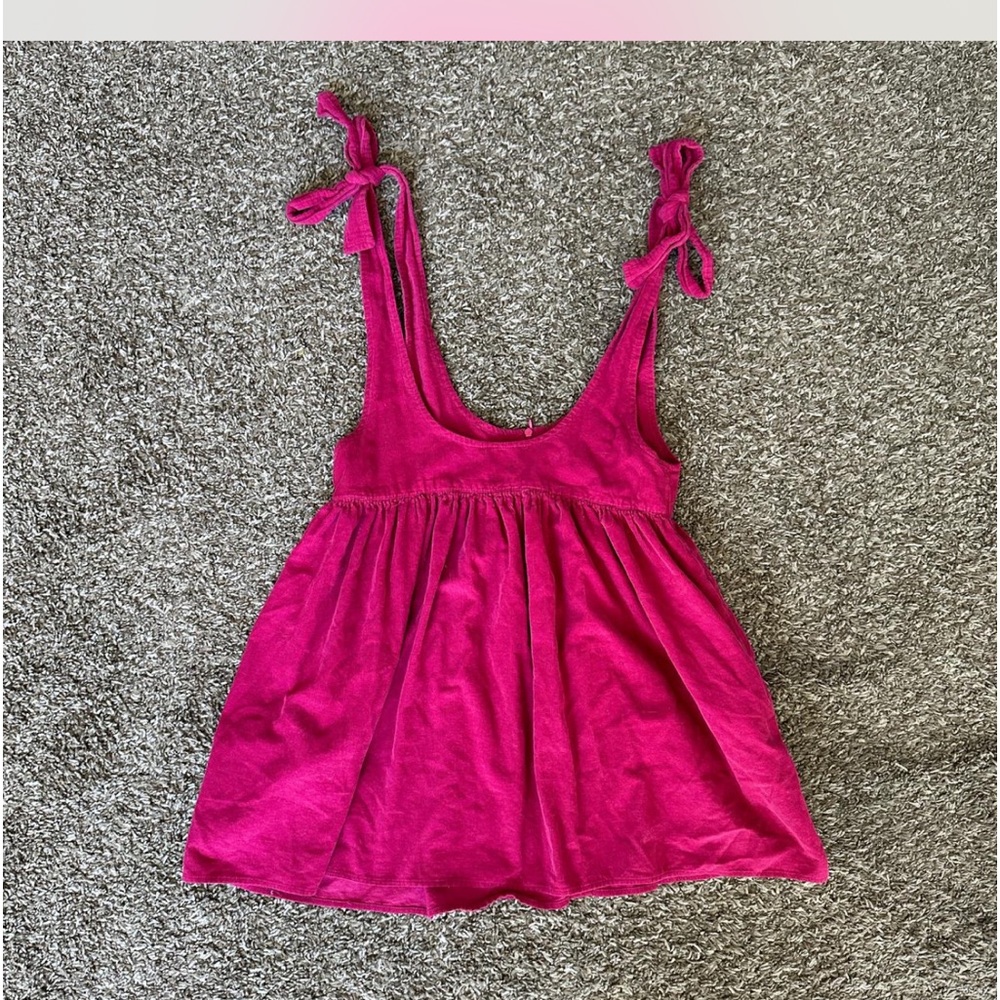 Dolls Kill Sugar Thrillz babydoll chord dress.